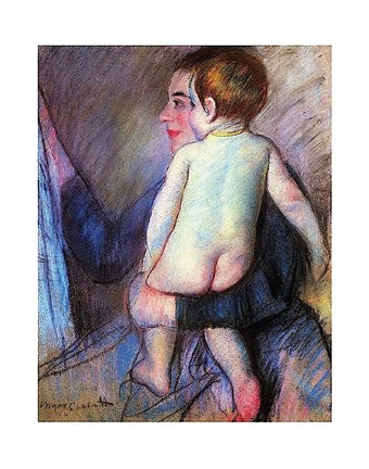 Framed At the Window Print