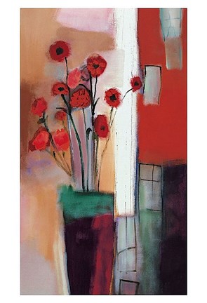 Framed Flowers at Home Print