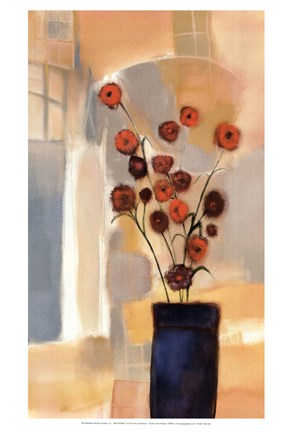 Framed Flowers in the Archway Print