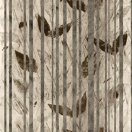 Framed Fluttering Leaves Print