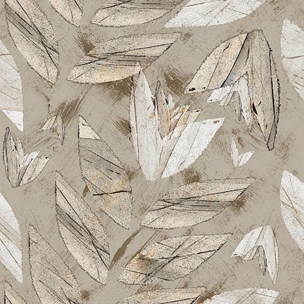 Framed Floating Leaves Print