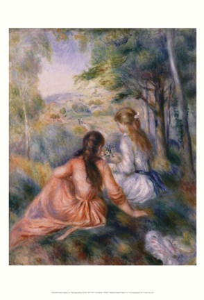 Framed In the Meadow Print