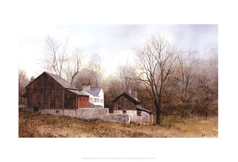 Framed North of New Hope Print