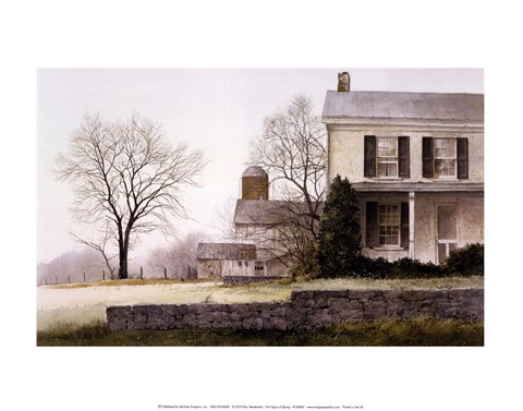 Framed First Signs of Spring Print