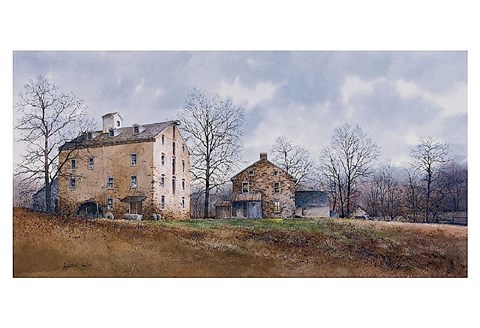 Framed Late November Print