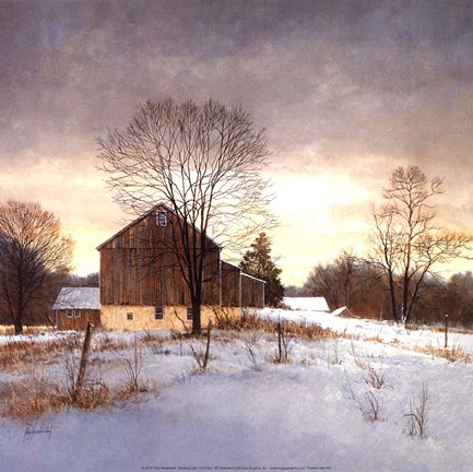 Framed Breaking Light Print