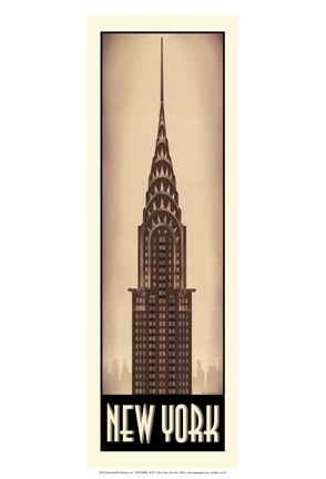 Framed New York Print