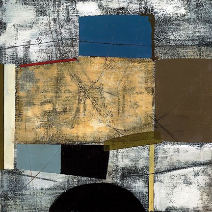 Framed Shifting Forms Print