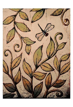 Framed Dragonfly 8 Print