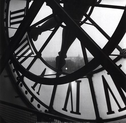 Framed Orsay Clock Print
