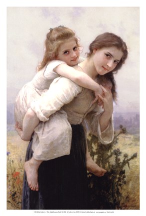 Framed Not Too Much to Carry Print