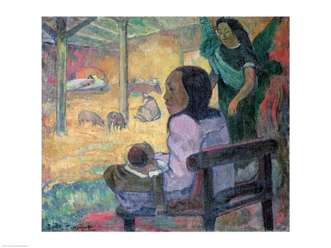 Framed Be Be (The Nativity), 1896 Print