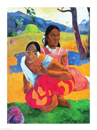 Framed Nafea Faaipoipo Print