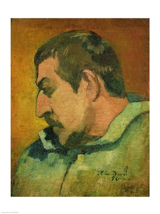 Framed Self Portrait, 1896 Print