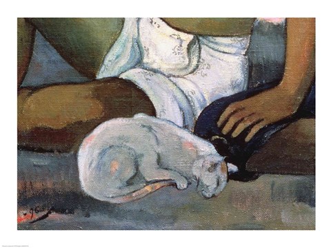 Framed Eiaha Ohipa, detail Print