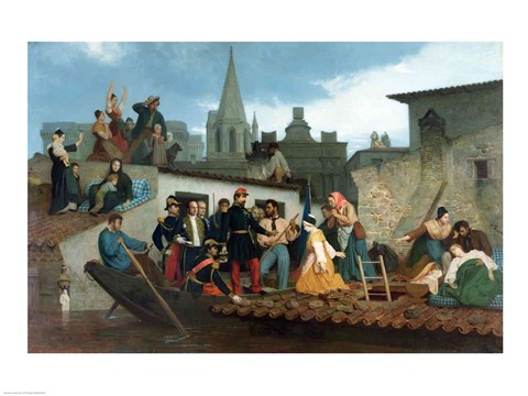 Framed Napoleon III Print