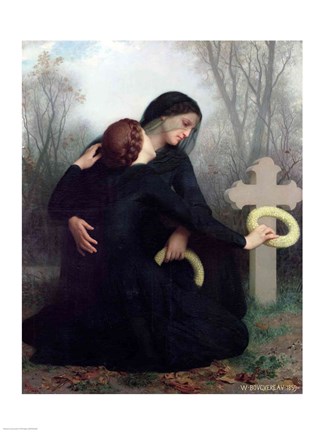 Framed Le Jour des Morts Print