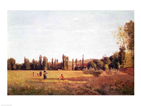 Framed La Varenne de St. Hilaire, 1863 Print