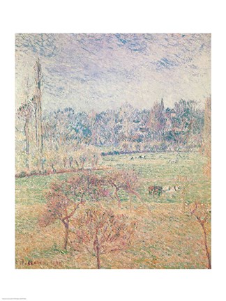 Framed Autumn Morning, 1892 Print