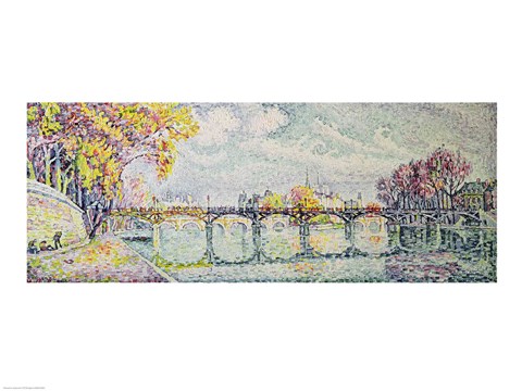 Framed Pont des Arts, 1928 Print