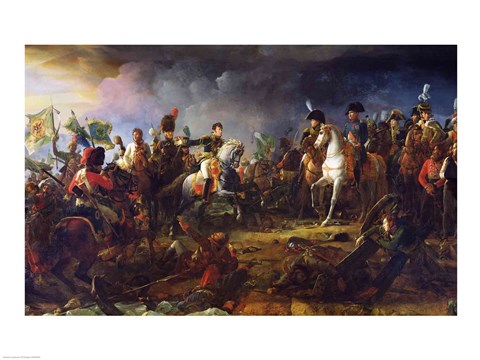 Framed Battle of Austerlitz Print