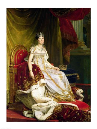 Framed Empress Josephine Print