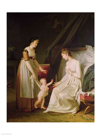 Framed Breastfeeding Mother Print