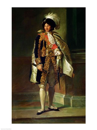 Framed Joachim Murat B Print