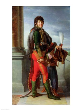 Framed Joachim Murat Print
