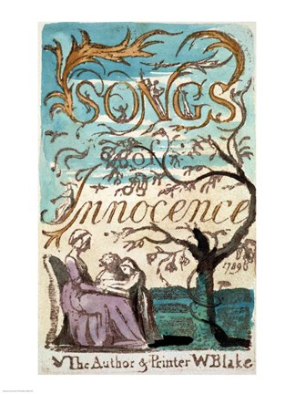 Framed Songs of Innocence Print