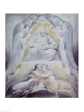 Framed Mercy and Truth are met together, Righteousness and Peace have kissed each other Print