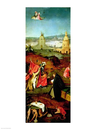 Framed Temptation of St. Anthony Print