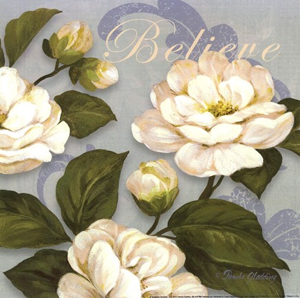 Framed Inspiration Camellias - mini Print