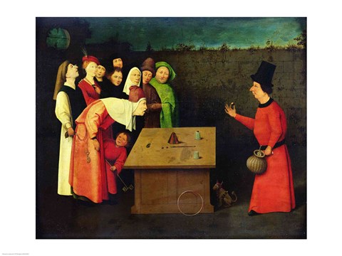 Framed Conjuror Print