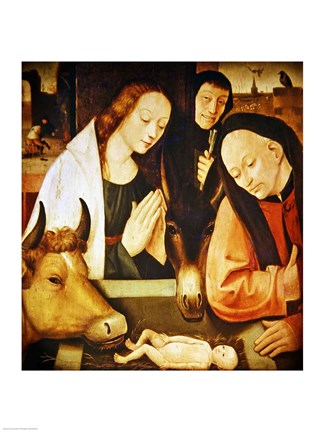 Framed Adoration of the Shepherds Print