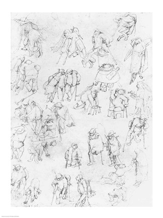 Framed Beggars Print