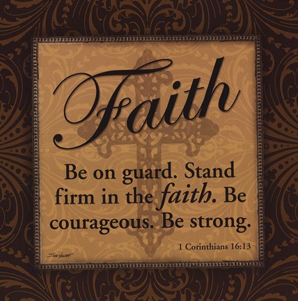 Framed Faith Print