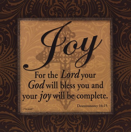 Framed Joy Print