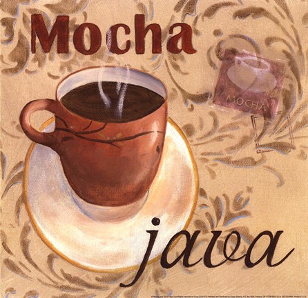 Framed Mocha Java Print