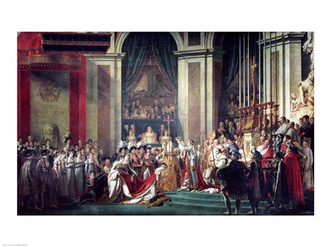 Framed Consecration of the Emperor Napoleon II Print