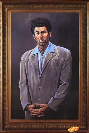 Framed Seinfeld - Kramer Print