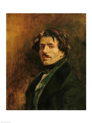 Framed Self Portrait, c.1837 Print