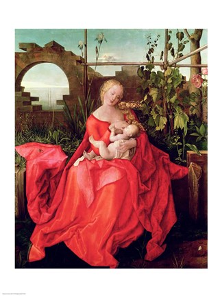 Framed Virgin and Child &#39;Madonna with the Iris&#39;, 1508 Print