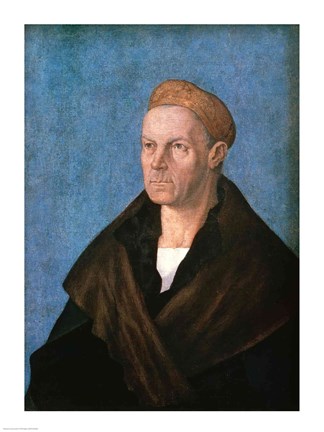 Framed Jakob Fugger, the Rich Print