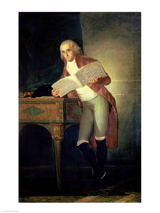 Framed Don Jose Alvarez de Toledo y Gonzaga Print