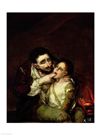 Framed Lazarillo de Tormes, 1819 Print