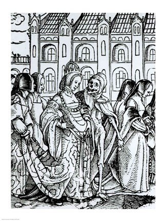 Framed Death and the Empress Print