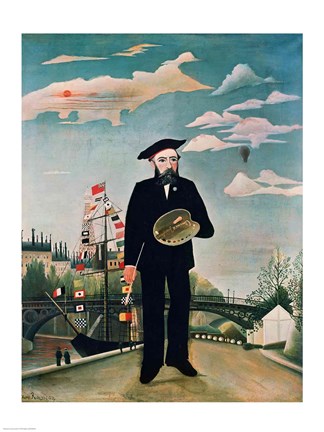 Framed Self Portrait Print