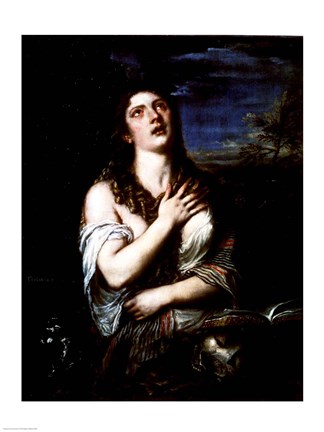 Framed Mary Magdalene, c.1561 Print