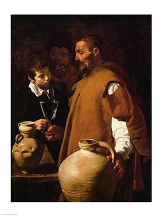 Framed Waterseller of Seville, c.1620 Print